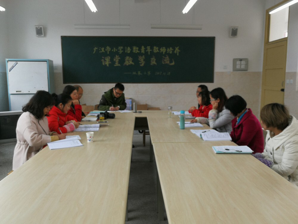 双泉小学开展"观课,议课"活动